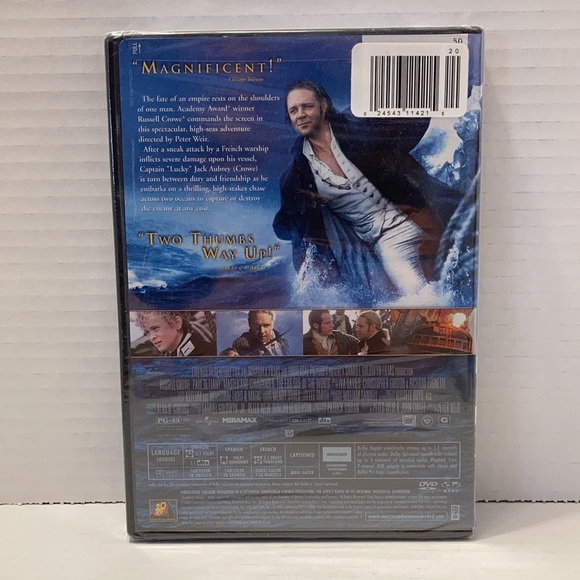 🛍️ Master and Commander The Far Side of the World dvd - Picture 2 of 3